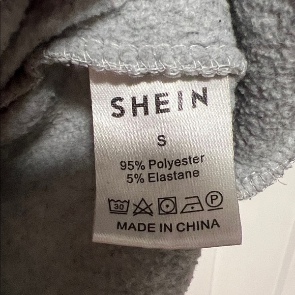 SHEIN Heather Gray Sweatshirt - Picture 2 of 2